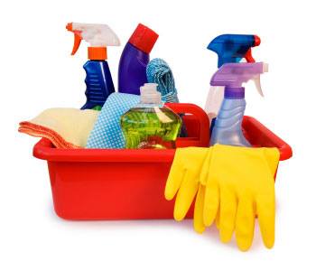 cleaning supplies